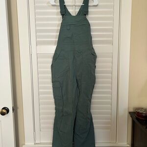 Duluth Trading Co Women's Olive Overalls